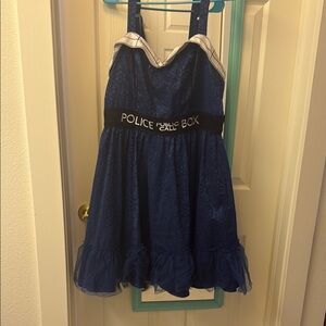 Blue Police Box Dress